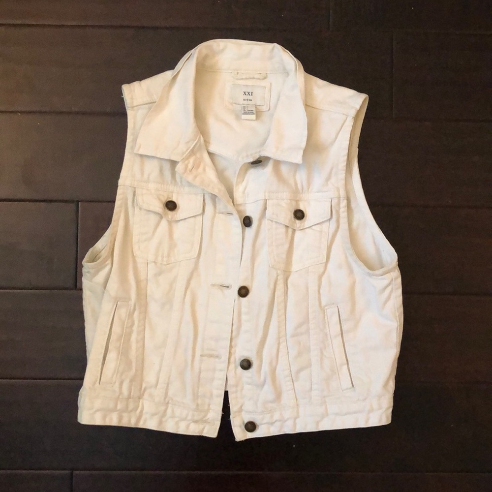 Denim vest!!!